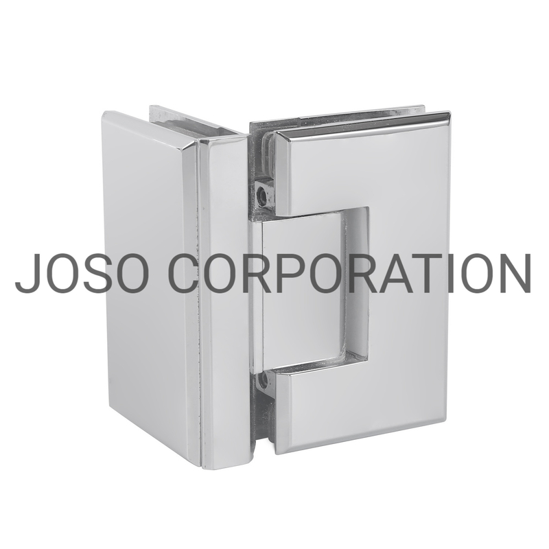 Glass To Glass 90 Degree Glass Door Hinge Brass Hinge Mirror Finish Bathroom Hinge Glass Clamp