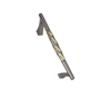 European Decoration 96mm 128mm Black Furniture Pull Handle Kitchen Handle