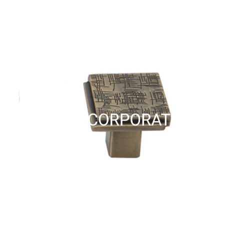 Classical 28mm 45mm Square Antique Brass Antique Copper Zinc Alloy Handle Drawer