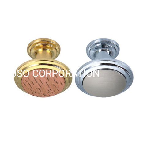 Wholesale Zinc Alloy 32mm Mushroom Knob Drawer Small Handle Wardrobe Knob