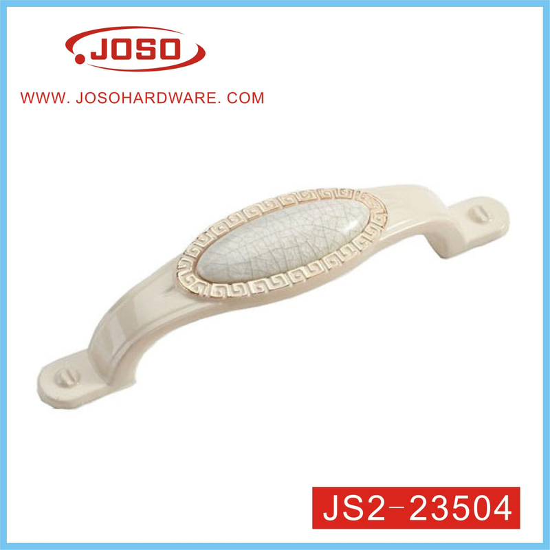 European Style fashion Zinc Alloy with Ceramics Handle for Drawer