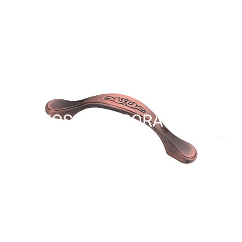 Classical Zinc Alloy 128mm Bow Bridge Furniture Handle Antique Copper Cabinet Handle