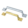 Fashion Zinc Alloy Arch Chrome Plated Pull Handle Kitchen Handle Cabinet Handle