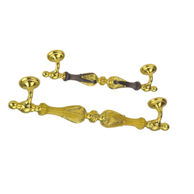 Factory Supply Zinc Alloy 300mm 450mm Black And Golden Door Furniture Handles Furniture
