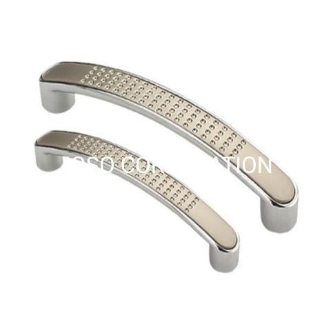 Decorative Zinc Alloy 96mm 128mm Furniture Handle Cabinet Handle Closet Handle