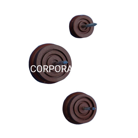 Hot Sale Brown PP Nail Glide Furniture Hardware Table Protector Furniture Accessories