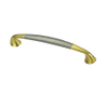 Hot Sale Zinc Alloy 64mm Double Colour Silver and Golden Drawer Handle