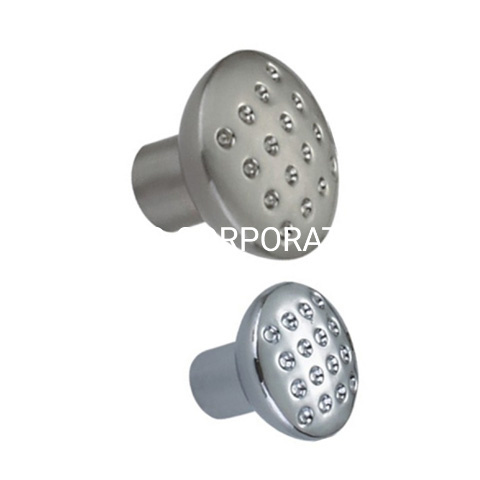 Brushed and Chrome Plated Mushroom Handle Knob Furniture Handle