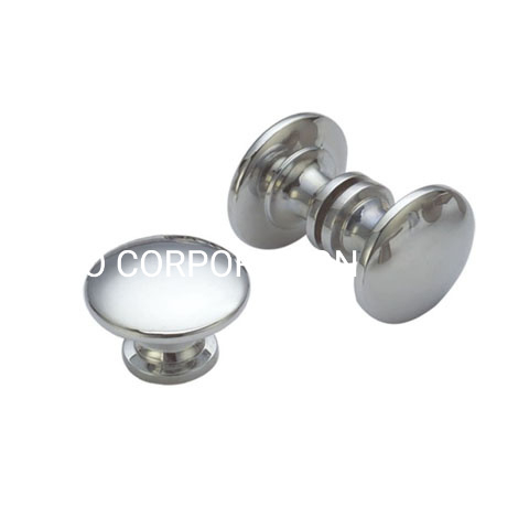 Zinc Alloy 38mm Small Handle Bright Chrome Plated Handle Cupboard Knob