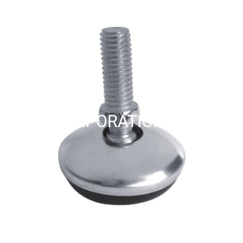 Metal with PP Adjustable Screw Furniture Supporter Sofa Leg Accessories Leg Fitting