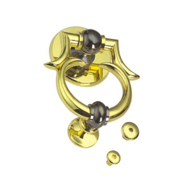 Factory Supply Zinc Alloy 85mm Golden Ring Handle Drawer Handle