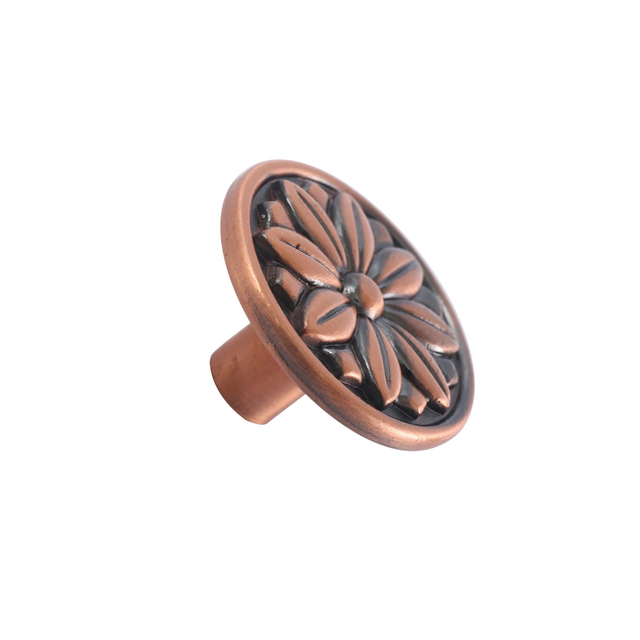 Furniture Parts Furniture Accessories Antique Brass Finish Knob for Cabinet Home Furniture