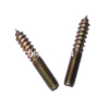 Steel Double Thread Dowel Screw Furniture Hardware Wood Screw Wardrobe Screw