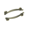 Zinc Alloy 300mm Antique Brass Domestic Door Handle Cabinet Handle