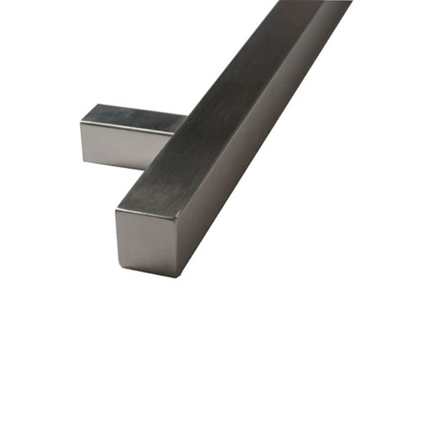 Square Tubelar Stainless Steel Glass Door Handle Furniture Hardware Cabinet Accessories