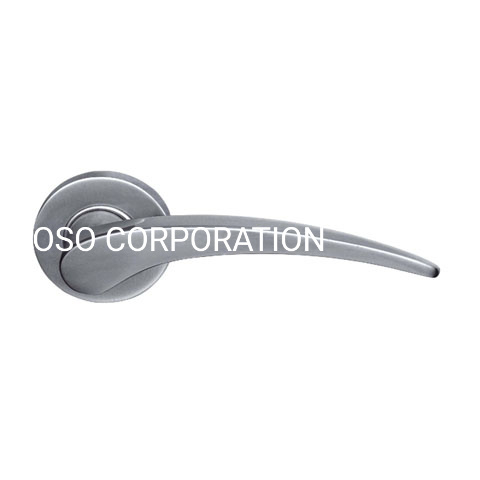 Stailess Steel 304 Brushed Flat Lever Door Handle Furniture Handle