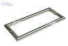 Tempered Tubular Stainless Steel Big Glass Door Handles Stainless Steel Puller Handle Modern Style Cc375