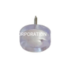 Factory Supply Plastic Transparent 18mm Table Nail Glide Chair Protector Connector