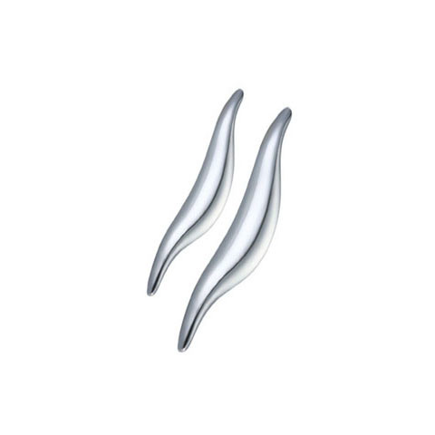 Top Sale Fashion Zinc Alloy Bright Chrome 96mm 128mm Cabinet Handle