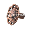 Fashion Zinc Alloy Flower Style Furniture Handle Cabinet Knob Wardrobe Knob