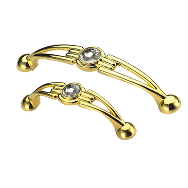 Zinc Alloy 64mm 96mm Decoration Handle Hotel Furniture Handle