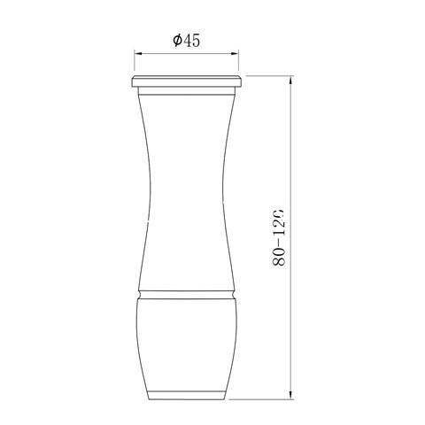 Hot Sale Aluminum Adjustable Leg Brushed Cabinet Leg Kitchen Leg Furniture Leg