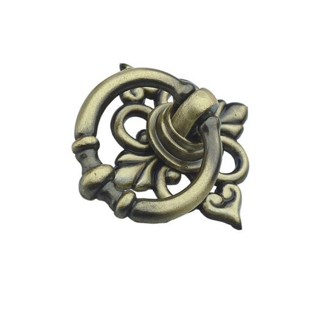 Classical Zinc Alloy 35mm Furniture Ring Handle Chest Handle