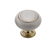 Factory Supply Top Sale 35mm Zinc Alloy with Ceramics Chest Handle