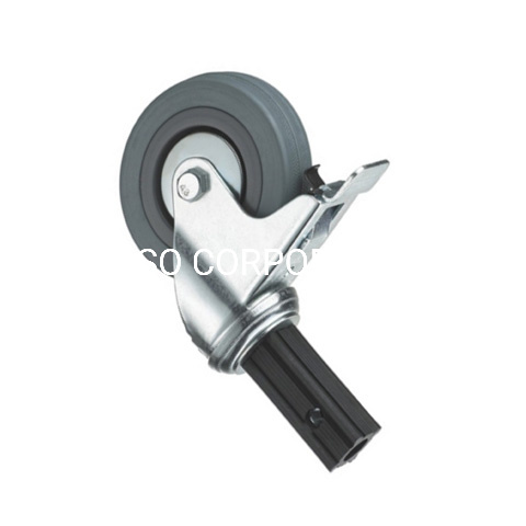 Steel And Plastic Industrial Caster Table Caster Load 100kg Caster